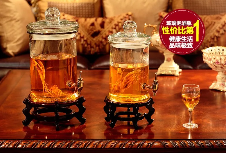 Wholesale Glass 5l Glass Mason Jar For Wine Making With Metal Lid Buy