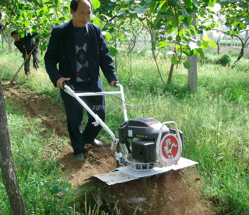 China new design agricultural orchard hand cultivation small tractor  tillage weeding equipment