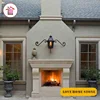 french style stone fireplace mantels white marble electric fireplace insert electric fire place