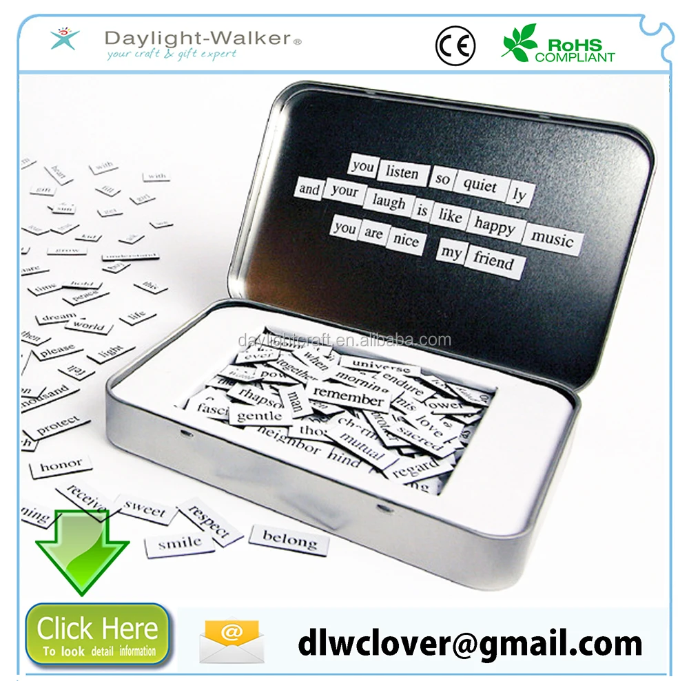 Kids Letters Fridge Paper Words Poetry Buy Kids Letters Fridge