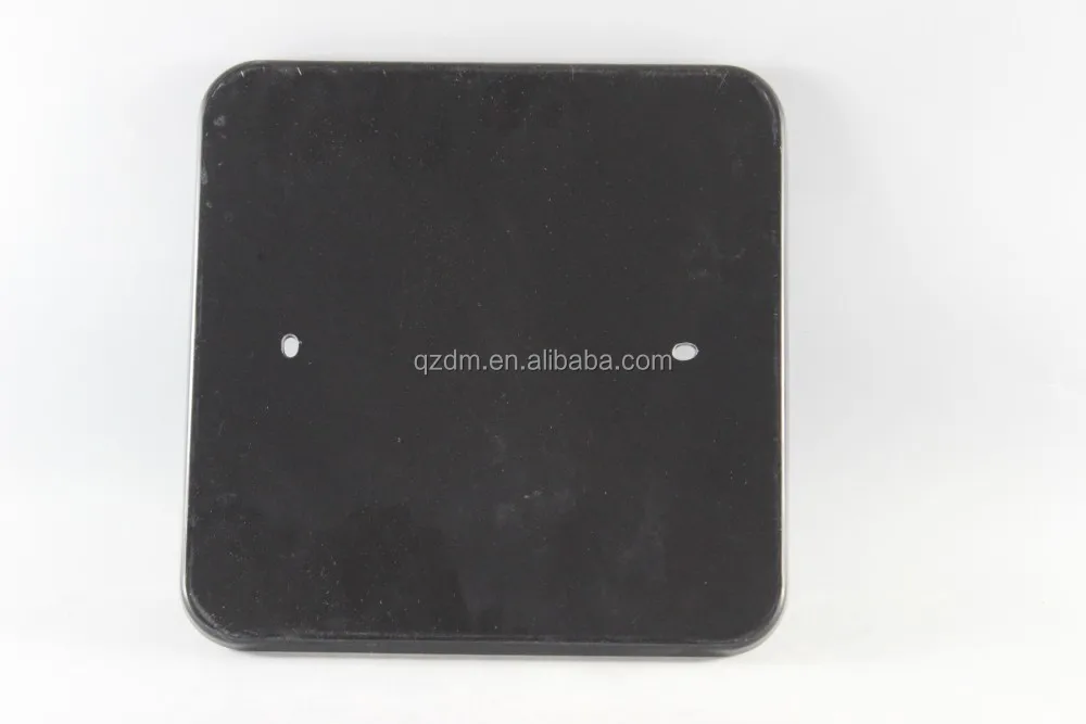Black Melamine Square Tray 27x27cm