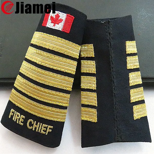 fire chief epaulette shoulder boards 3