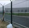 powder coated Anti-climb Security 358 Fence 12.7 * 76.2mm*2.1m (H) with 60 * 80 *2mm Post