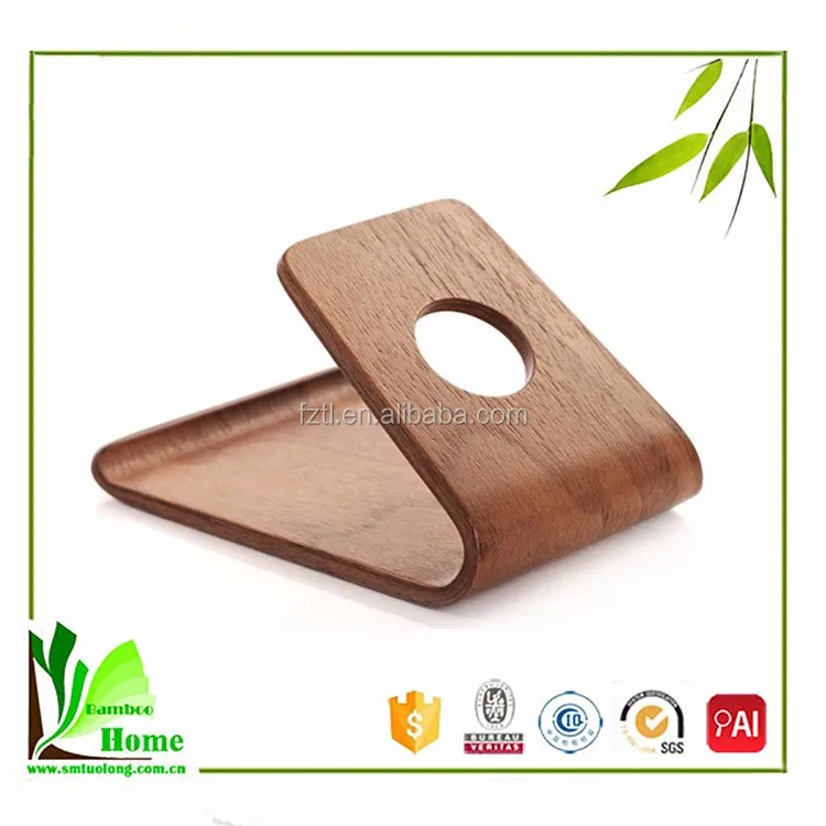 Precise natural bamboo cell phone holder,mobile phone holder