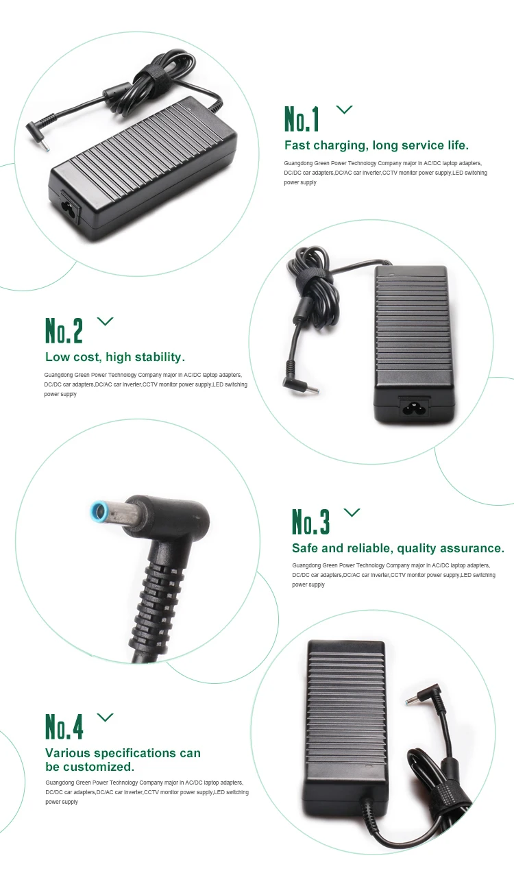 Notebook Power Charger for hp