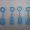 8 shape plastic bubble stick, bubble wand for boy toys, bubble toys accessories.