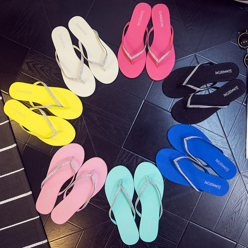 Summer Beach Flip Flop For Women low price wedge flip flops women's casual shoes