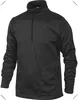 Plain high quality Junior Long sleeve Half-Zip Thermal Golf pullover jumper, golf Cover up on sale