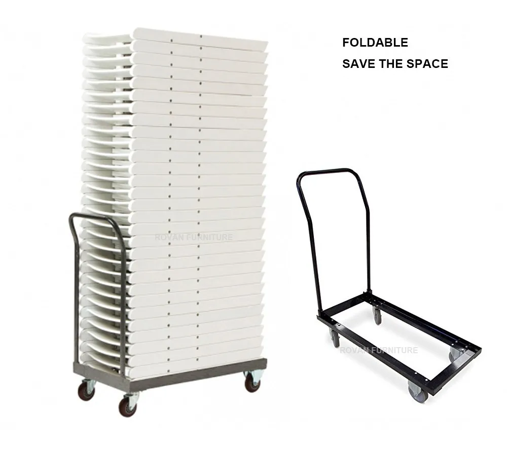 Commercial Plastic Stackable Folding Chairs – 6-10 Pack For Weddings, Parties, Events – Load Capacity 350 Lbs