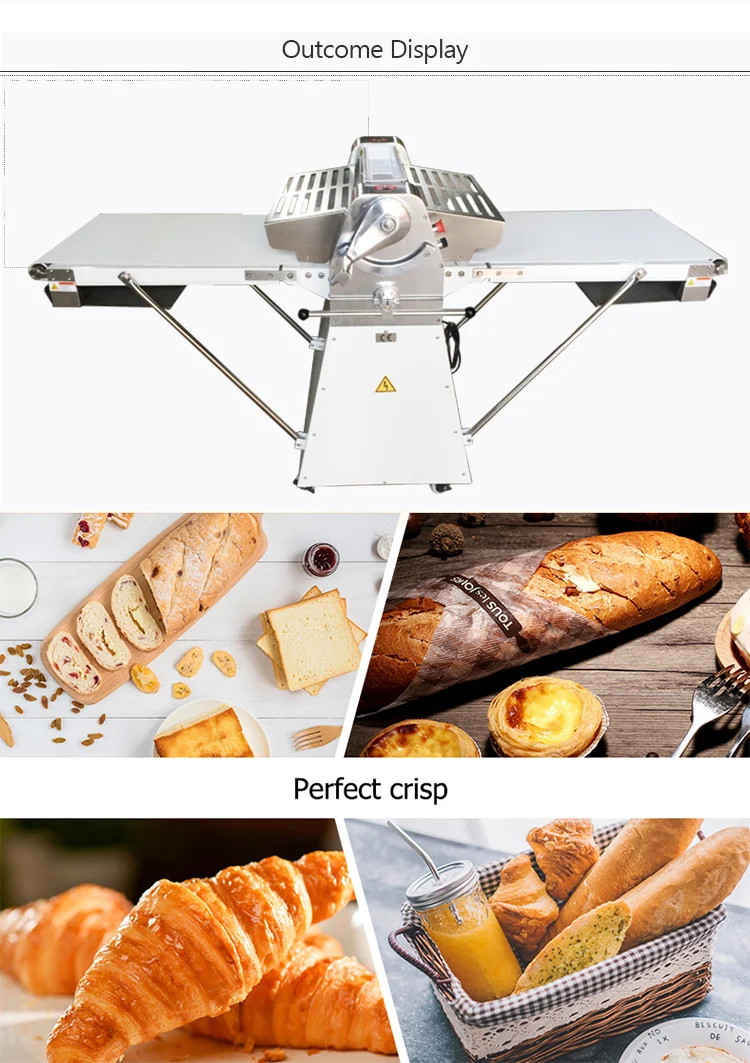 dbk good quality professional dough sheeter crisping machine