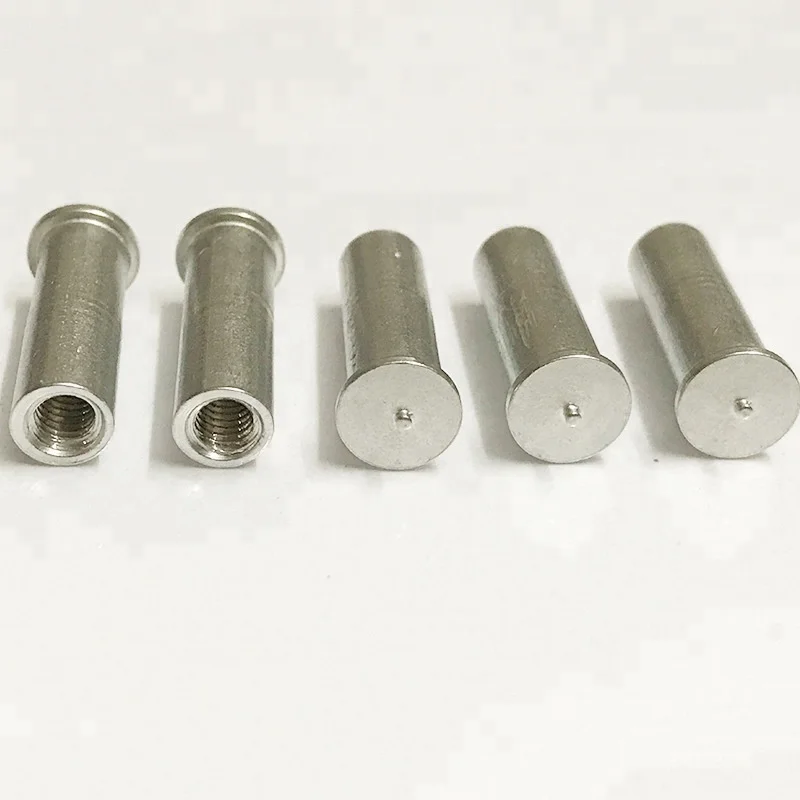 Stainless Steel Cd Weld Stud Screws With Internal Female Thread - Buy