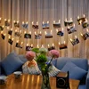 LED Photo Clip String Lights Holder Fairy Lights for Hanging Photos Pictures Cards Memos RGB Warm White Decoration Light