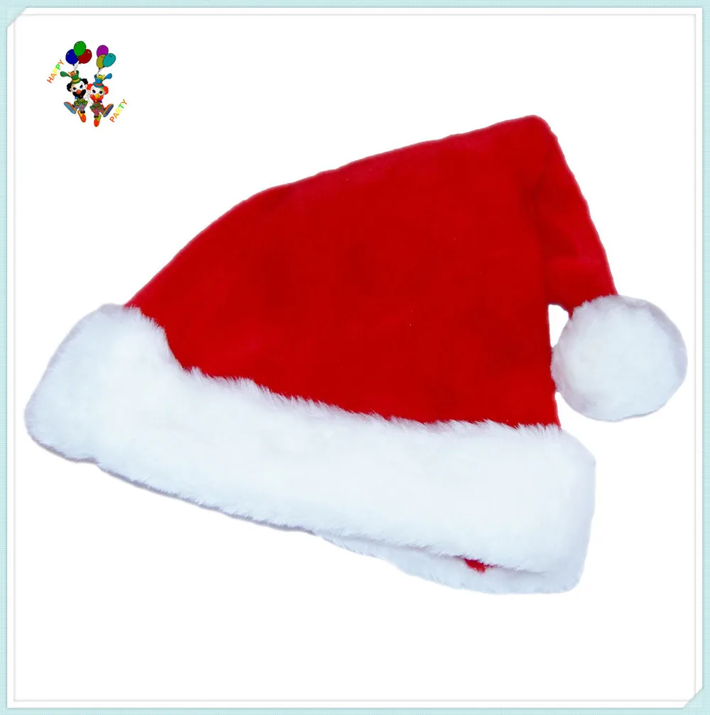 Red And White Deluxe Father Christmas Party Santa Claus Hats Hpc 1001 60274550864