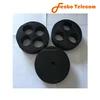 Cable entry system boot assemblies including cushion inserts, hose clamp and rubber parts