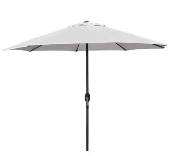 8 Ft Steel Frame Promotion Outdoor Market Patio Garden Sun Umbrella Parasol For Furniture