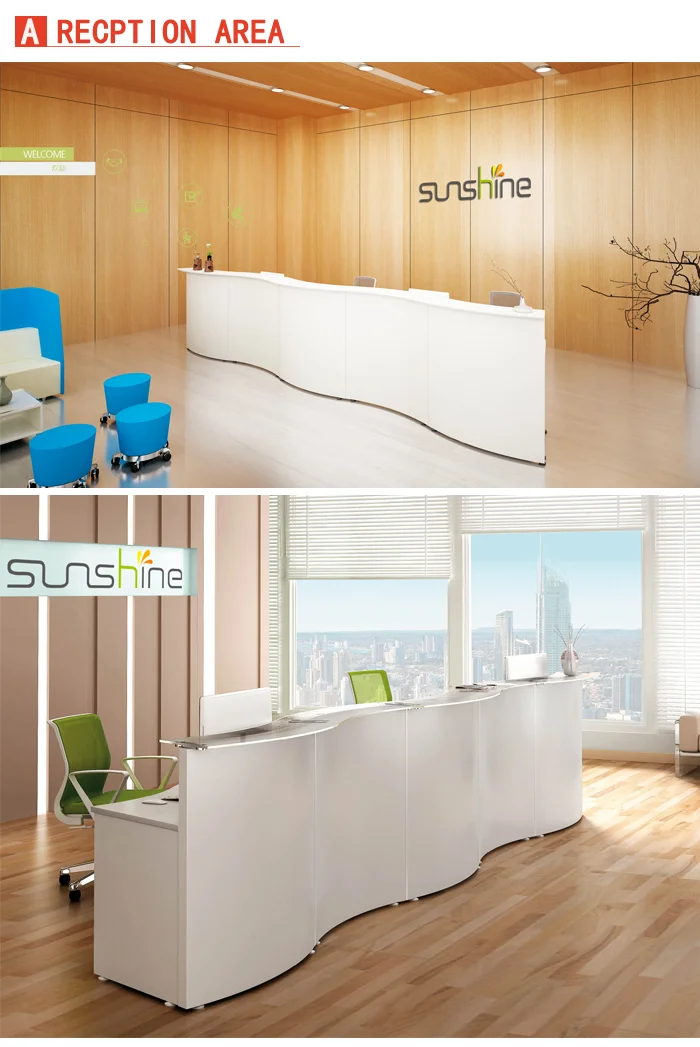 Hot Sale Front Desk Counter Reception Desk Counter Ysrct02 For Office