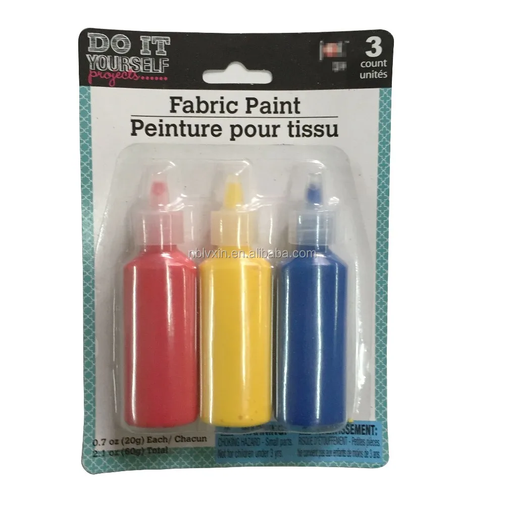 Acrylic Puffy Bottle Package 3 Colors Fast Dry Fabric Paint Buy