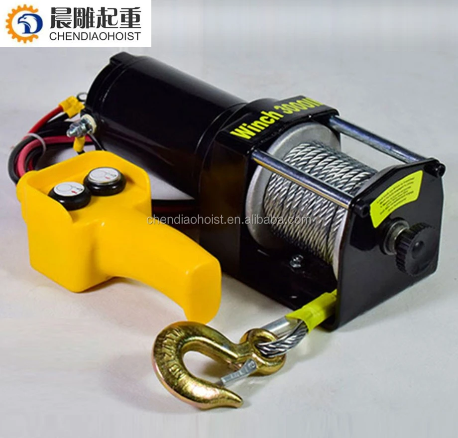 mini 12v boat winch