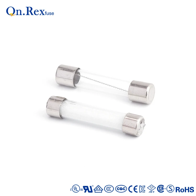 20 mm x 5 mm T 6,3 Ah 250 V soplado Lento T6.3AH250V retardo de Tiempo Fusible de cer/ámica de 6,3 amperios