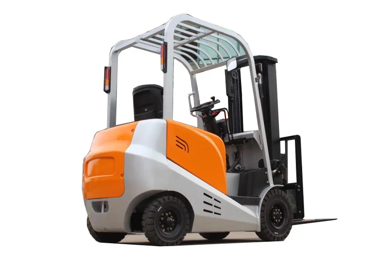 Four-whee lcounterbalanced weight electric forklift
