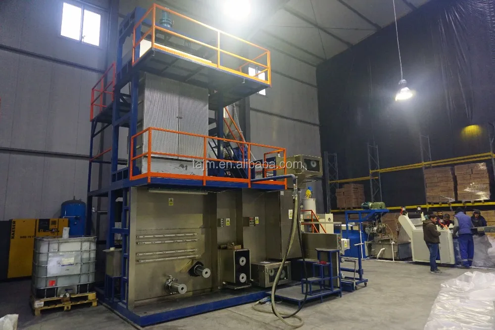 Fdy polypropylene multifilament manufacturing machine with automatic pp winder