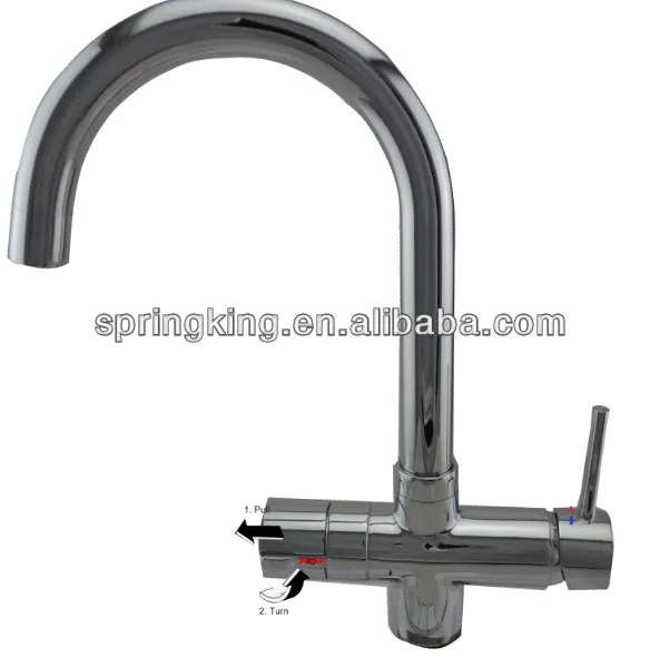 Child Lock Design 98 Degree Boiling Water Tap With Tank And Filter