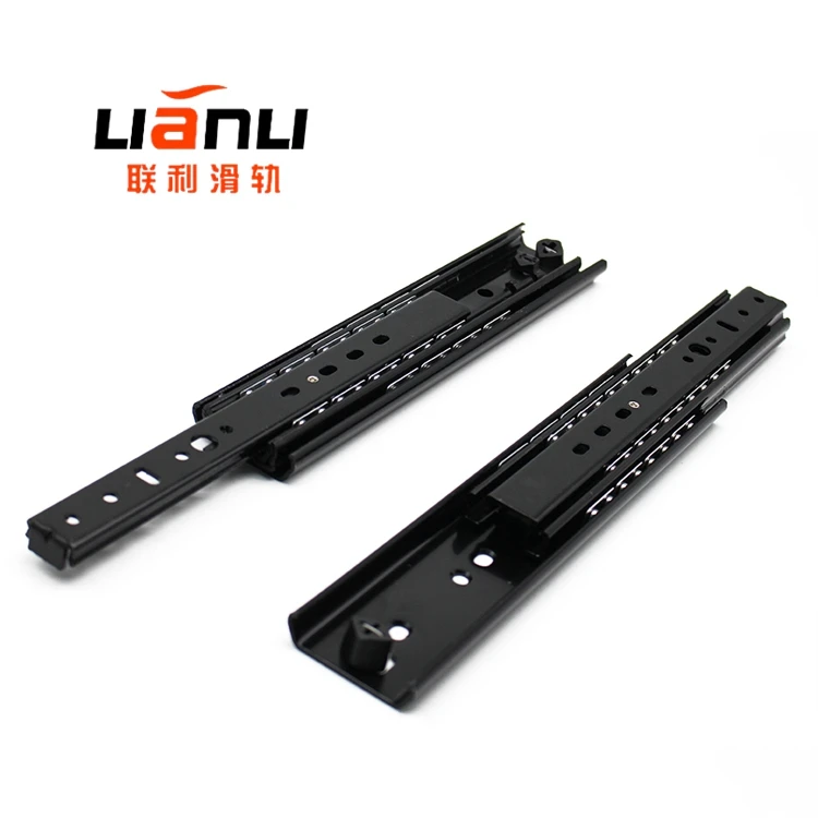 3 Fold Full Extension Ball Bearing Drawer Slide For Furniture Parts