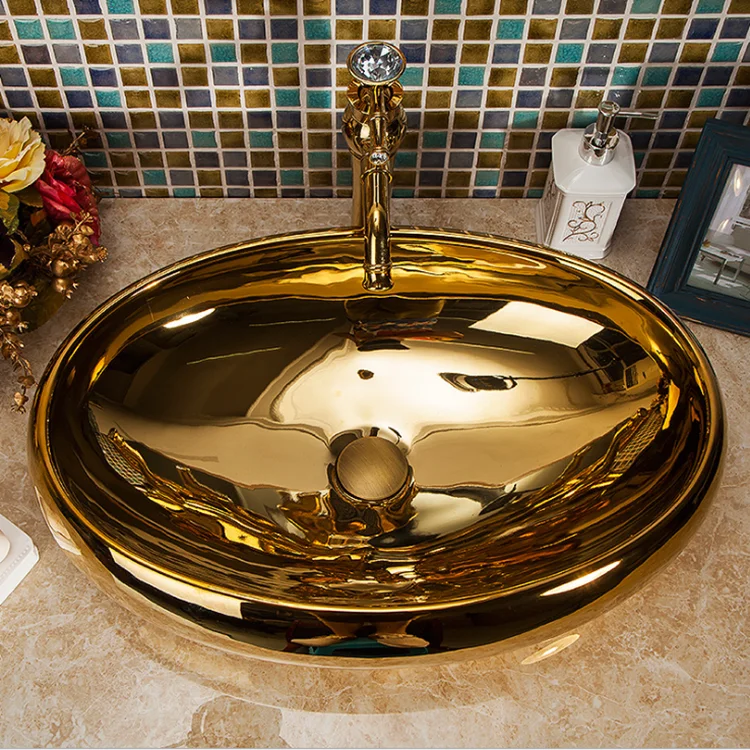 Gold Color Sink For Sanitary Ware Bathroom Buy Gold Sink,Gold Color