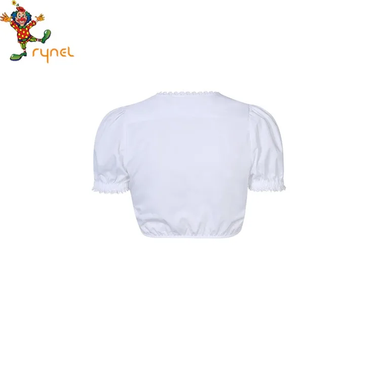 ZAROYEAX Bavarian Traditional Dirndl Dress Oktoberfest Festival For Women Bar Outfit