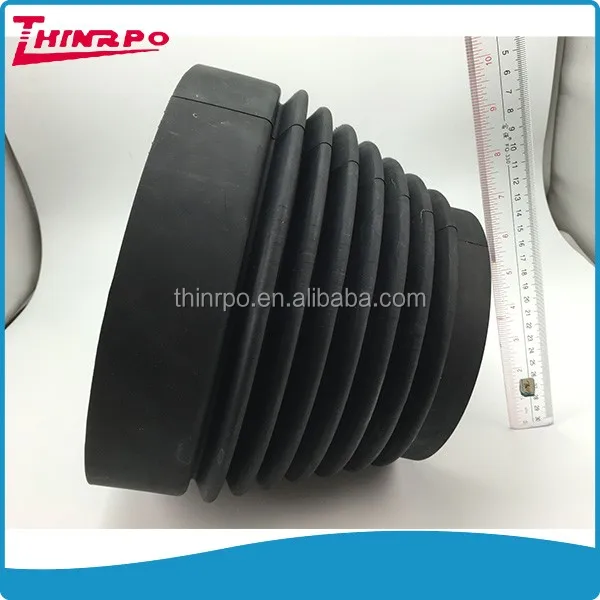 270mm Large Rubber Bellow Large Compensation Expansion Rubber Bellow