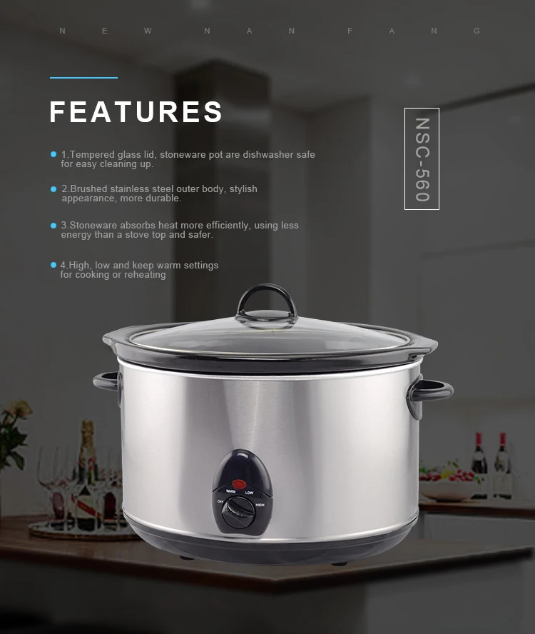 The kitchen appliances double slow cooker photos big industrial cooking pot