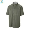 Men's Custom Plaids Sun Protection Vented Back Fishing Shirt
