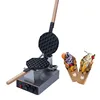 Amazon best selling bubble commercial egg waffle maker ice cream waffle cone maker