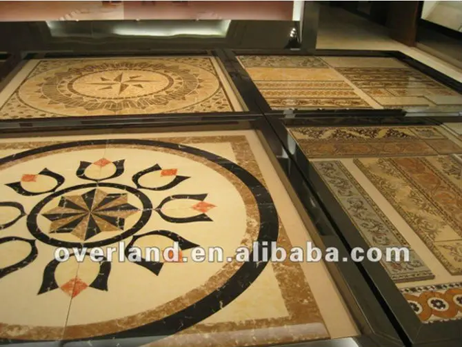 Luxury decorative carpet tile pattern