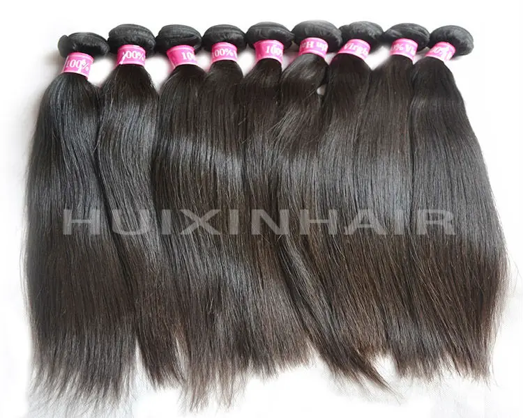 Long Black Hair Bone Straight Hair Products Best Quality European Hair