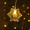 Wholesale Twinkling Colorful Sunflower Led Icicle String outdoor led decorative snow falling led christmas lights