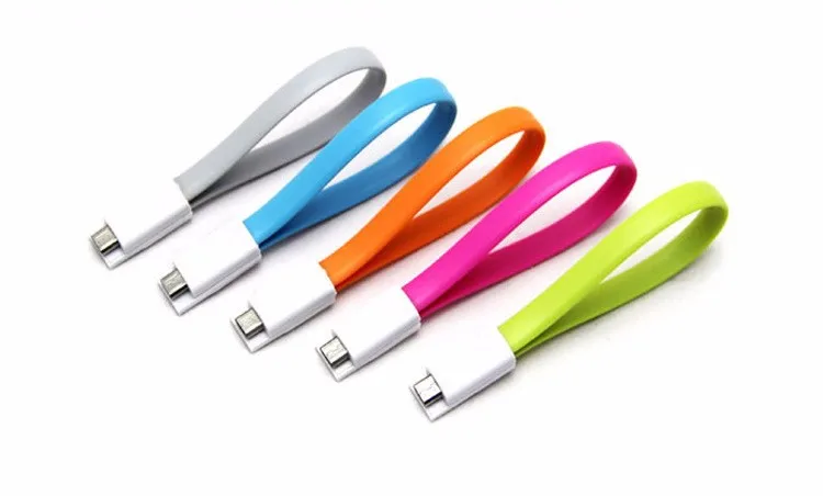 China Factory Supply Smartphone V8 Micro USB Keychain Cable,Fashion 20cm Short Magnetic USB Cable - ANKUX.COM