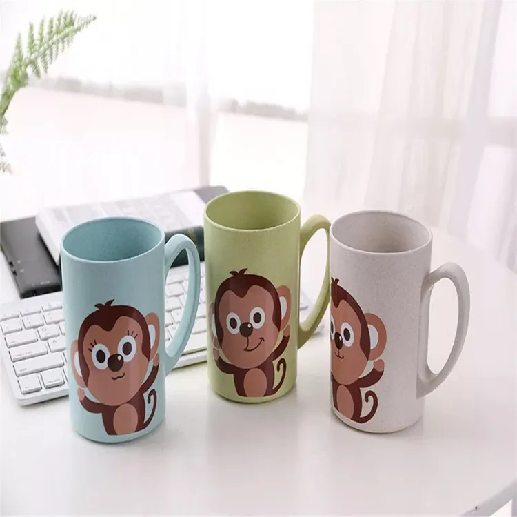 High Quality Healthy Wheat Straw Custom Water Bottle