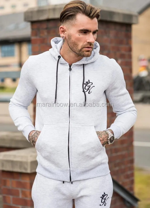 mens fitted zip up hoodies