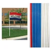 Tapered Fiberglass Flagpoles With Pointed End