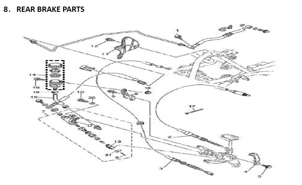 Gear Shift Cable,SHIFT CABLE,UTV,400,MSU 400,YS 400,HiSUN,MASSIMO
