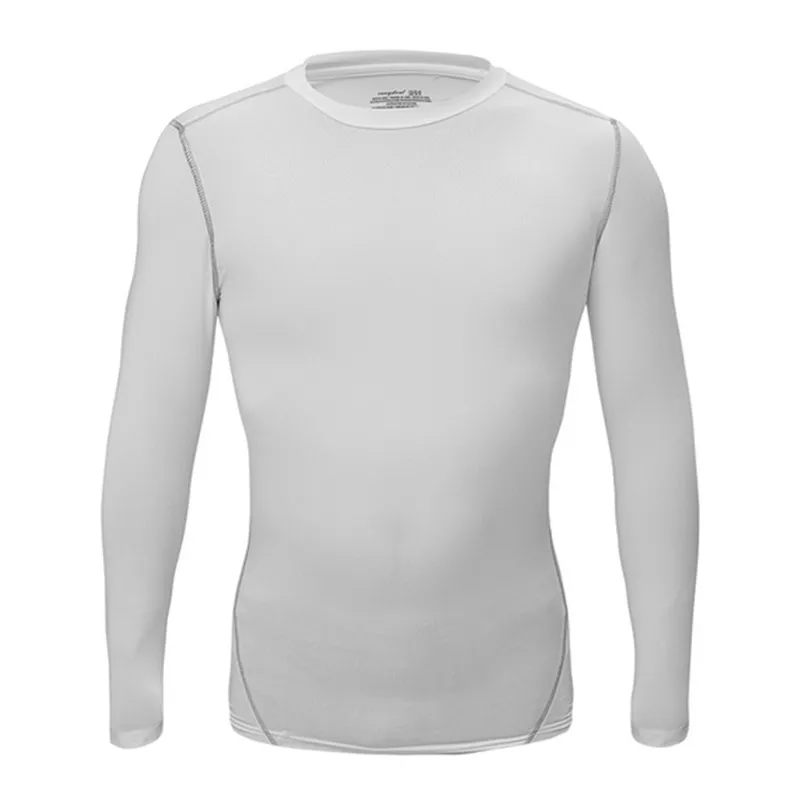 Kingswell Mens Pro Quick Dry Tights Undershirt Compression Base layer Body Shaper Basketball Excercise Black
