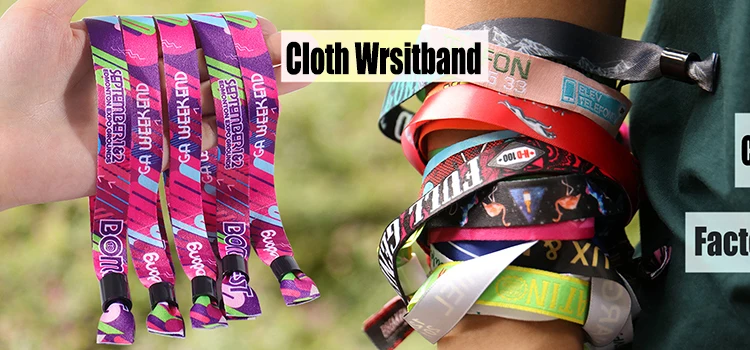 fabric wristband W113