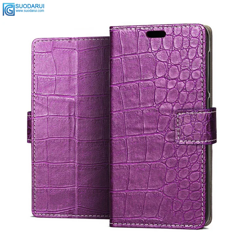 Luxury Crocodile pattern Flip leather case cover for Xiaomi Mi 6 Lite pouch