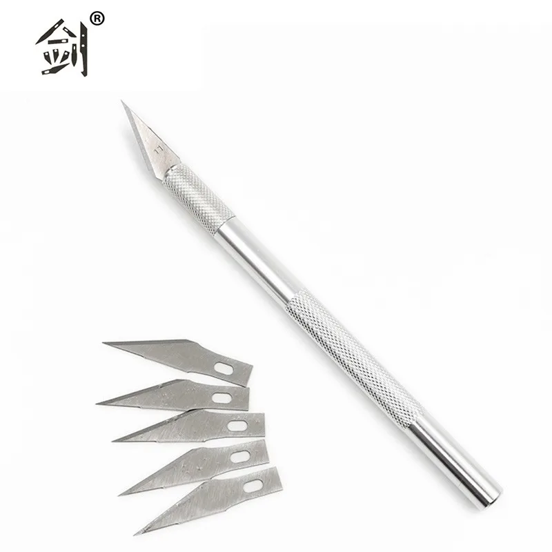 premium aluminum handle art craft hobby knife