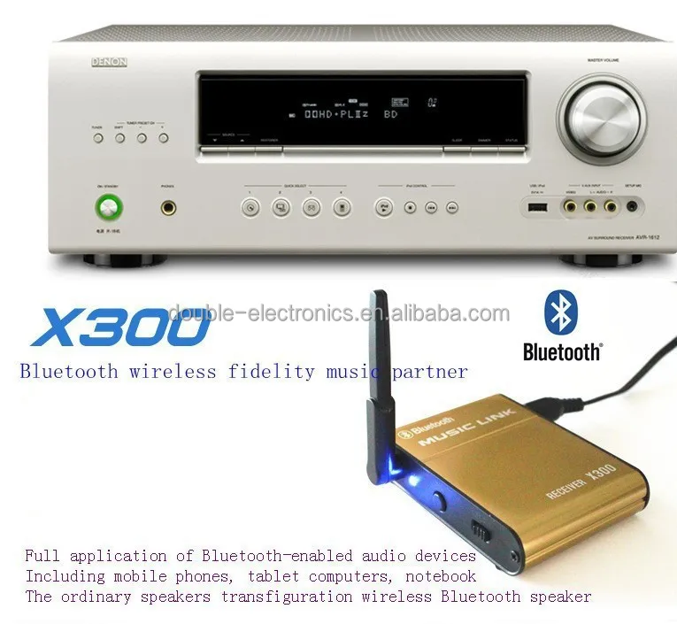 Brand New Bluetooth Audio Receiver X300 Wireless Music Link For Iphone