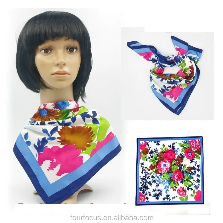 bandana headband silk