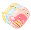 Baby Bath Sponges Glove Cute Cartoon Animal Printed Soft Cotton For Shower Mitt