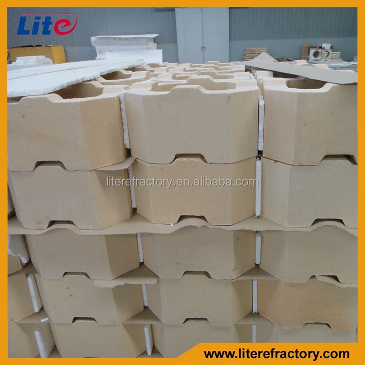 Manufacture Glass Melting Kiln Furnace Use Refractory Fused Cast AZS brick with High Density