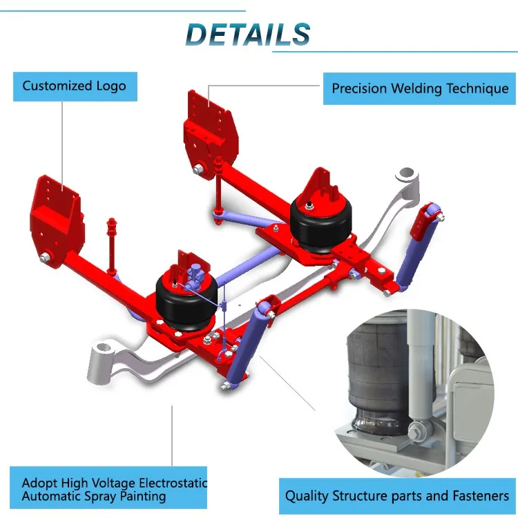 Customized Low Floor Bus Air Suspension Systems Buy Suspension System